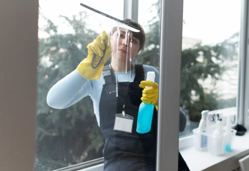 Nettoyage de vitres intérieures et extérieures à Cruas